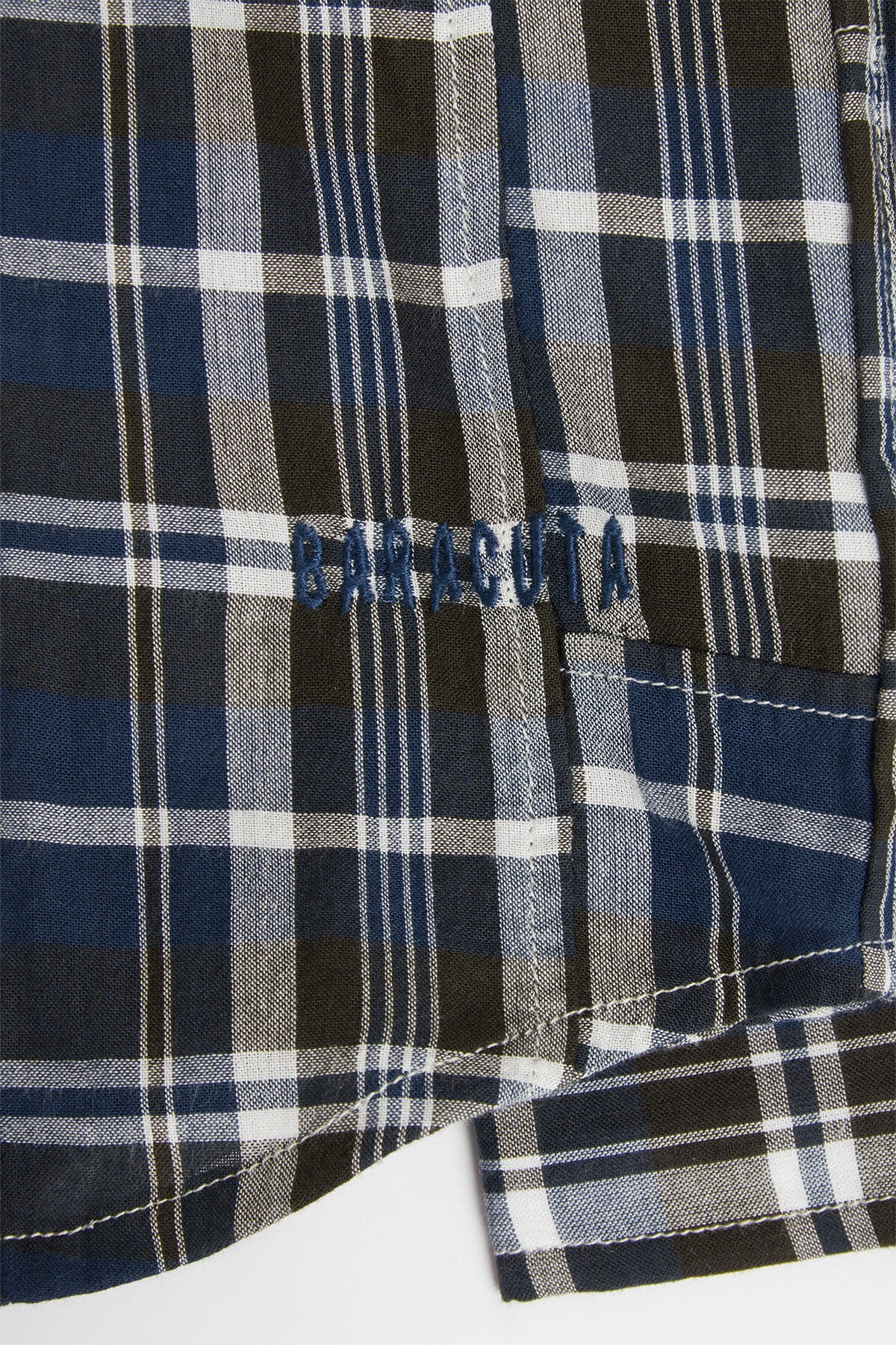 CHECKED BD SHIRT WITH CHEST POCKET - Image 7