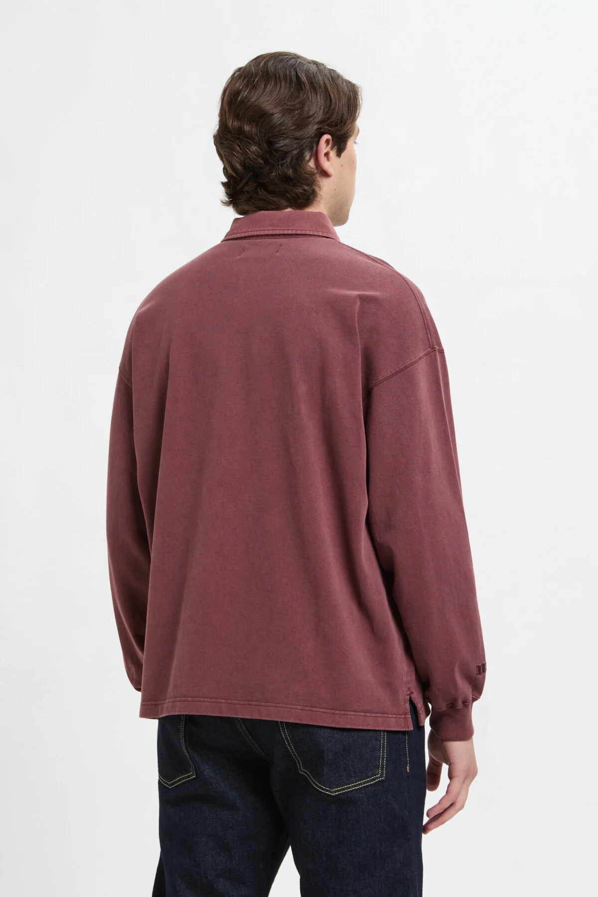 GARMENT-DYED RUGBY POLO - Image 3